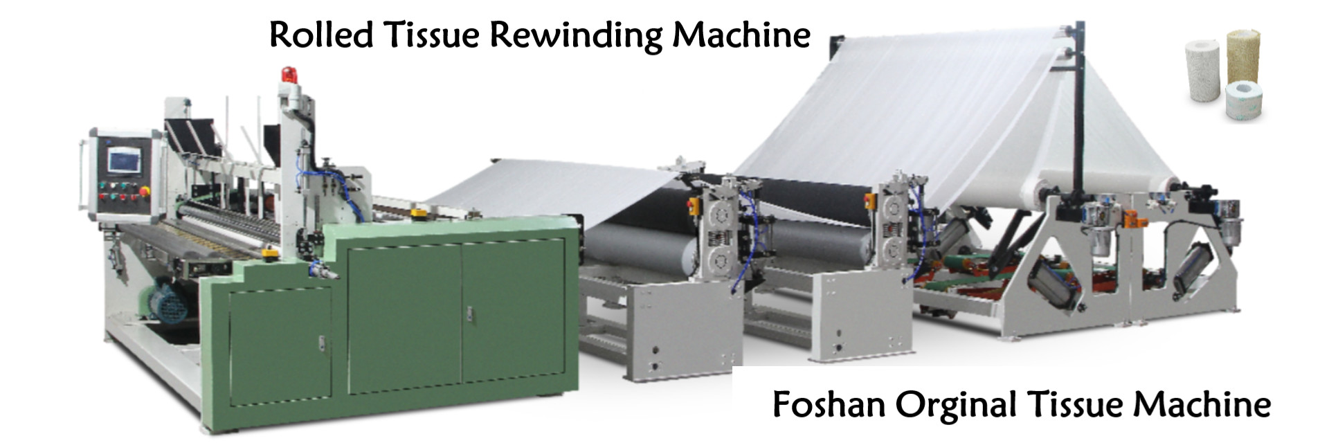 calidad Cadena de producción del papel seda fábrica