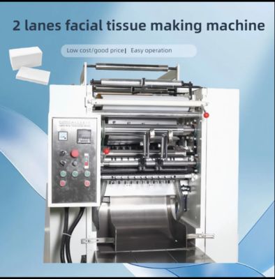 Side-embossing V-Folding Perfect Combination  Facial Tissue Production Machine