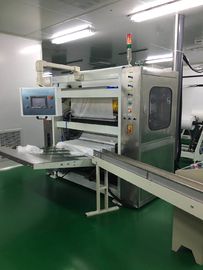 Soft Tissue Paper Production Line Steel To Steel V Folded Facial Tissue Folder