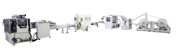 Roots Vacuum Pump And Individual Motors And Frequency Converters Powered Facial Tissue Making Machine