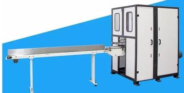 El registro del tejido facial de la cortadora del papel seda del motor servo vio control del PLC del cortador