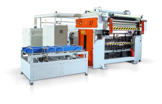 Línea de producción de la máquina de plegado de tejido facial