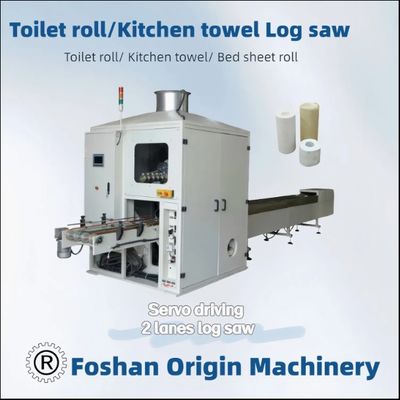 Fácil mantenimiento y sistema de conducción sencillo en rebobinadora de toallas de cocina con encolado y motor independiente por unidad