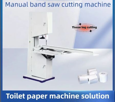 Máquina para fabricar papel higiénico con sellado manual, pequeña y fácil de usar
