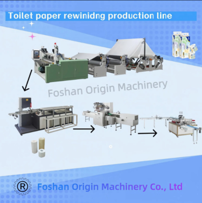Máquina avanzada de corte de sierra de papel higiénico para aumentar la productividad y la eficiencia
