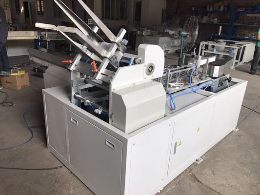20-40 cajas/máquina de Min Fully Automatic Box Packing con el registro del pegamento o la sierra de la banda