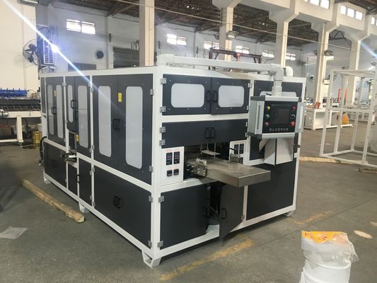 Cadena de producción del papel higiénico del paquete que embala empaquetamiento/lacre de la presión negativa