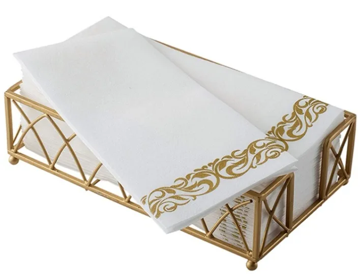 1 a 3 capas de papel para la cena, servilletas 1/8 plegadas, máquinas de producción 2