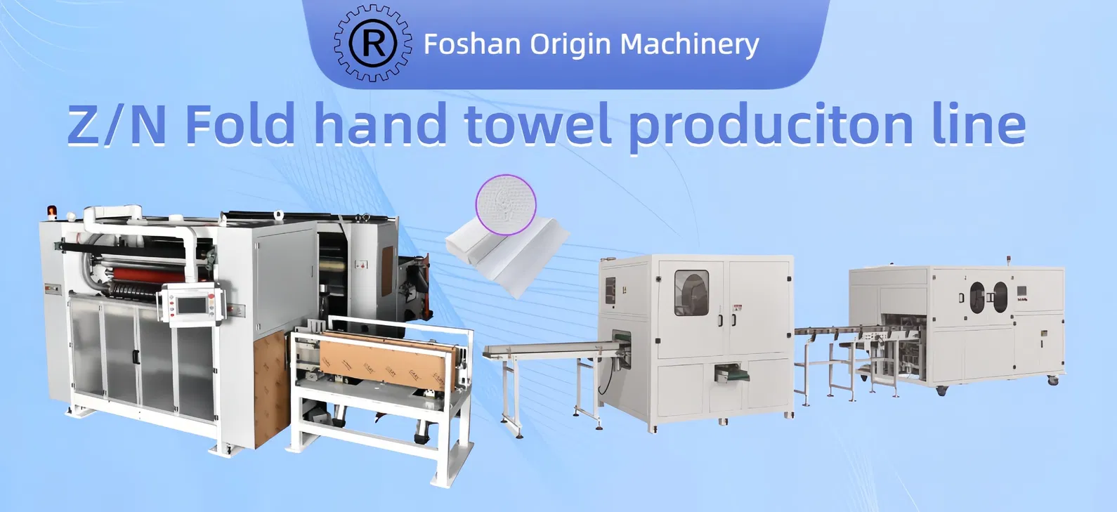 Máquina de toallas de mano plegable de papel 0