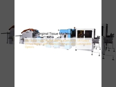 Máquina de fabricación de servilletas de papel de la serie VNT para 1/8 servilletas de cena plegadas con características avanzadas y opciones personalizables